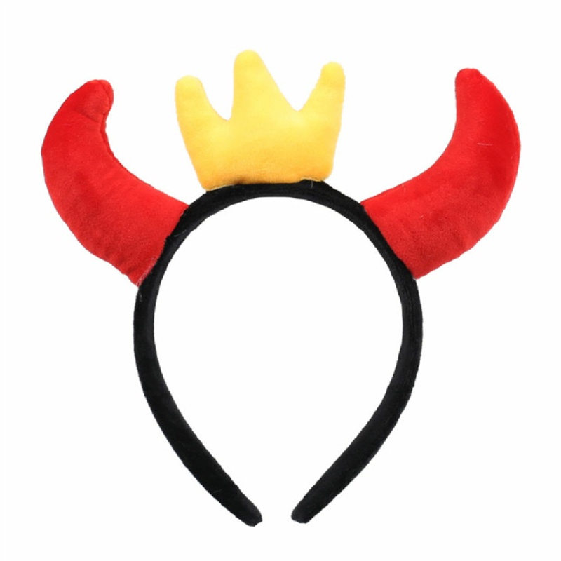 Băng Đô Cài Tóc Rửa Mặt Trang Điểm Rửa Mặt Hình Sừng Bò Ox Devil Hoạt Hình Vui Nhộn Mới Lạ xiangbao
