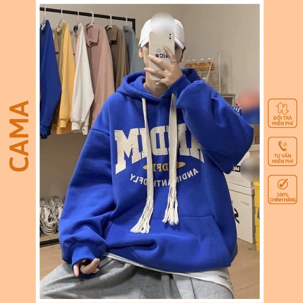 Áo nỉ hoodie nữ form rộng cute hàn quốc CaMa Store M409 | BigBuy360 - bigbuy360.vn