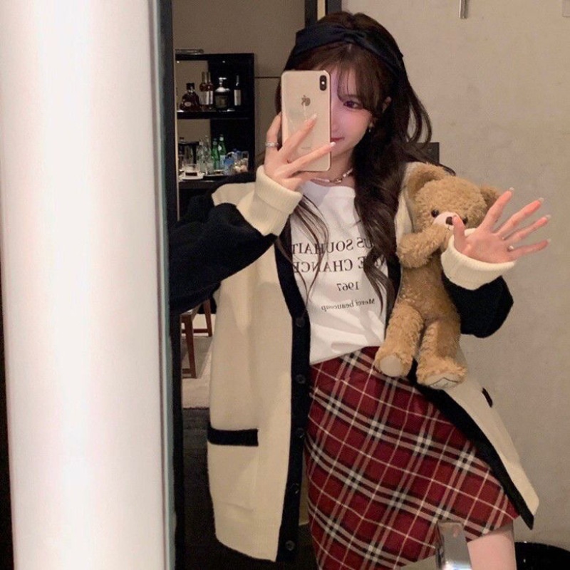 Chân Váy Ngắn Phong Cách Retro Quyến Rũ Cho Nữ