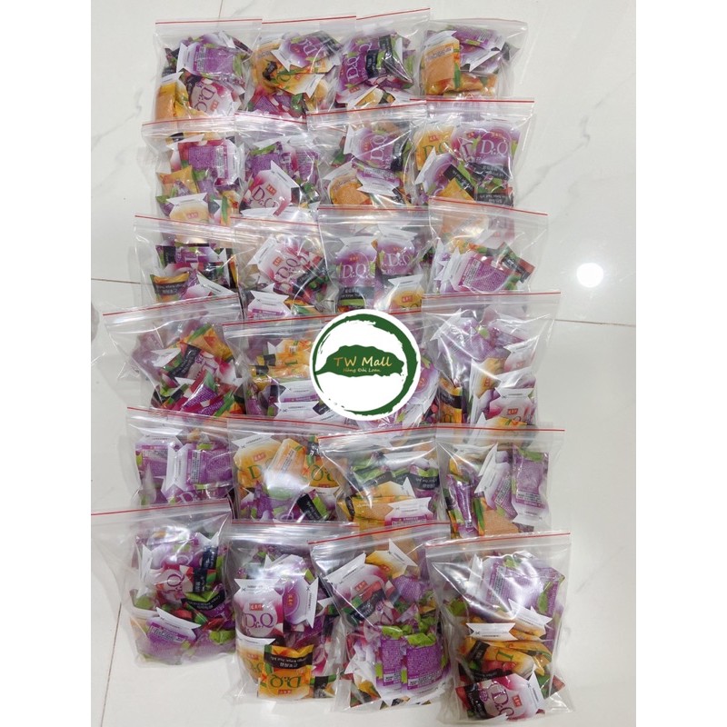 Mix 20 gói thạch jelly Dr.Q  380g (nho+vải + chanh dây+chanh mật ong) - Tw Mall