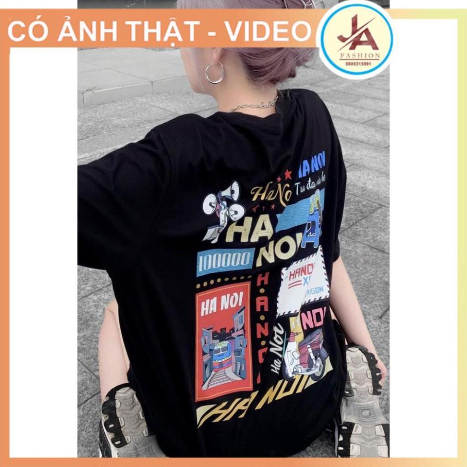 Áo Thun Tay Lỡ UNDER Hà Nội Áo Phông Cotton Nam Nữ Unisex - Oversize Form Rộng phong cách ulzzang JASHOP * ! !