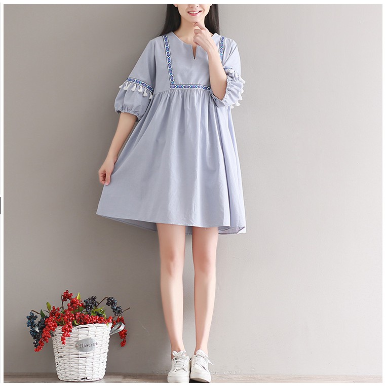 VÁY BABY DOLL DÁNG SUÔNG RỘNG