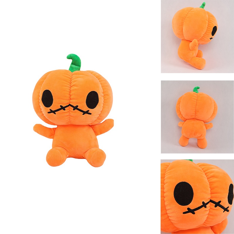 30cm Vividly Pumpkin Plush Toy Soft Stuffed Doll Halloween Gift Decoration Kids Gifts