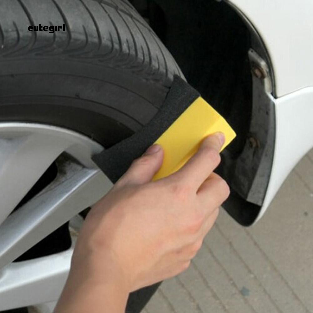 Bộ 2 Mút Đánh Bóng Bánh Xe Ô Tô Tiện Lợi