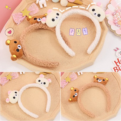 XẢ  HÀNG XPK399 Băng đô bờm tóc gấu nhỏ cute cho nữ