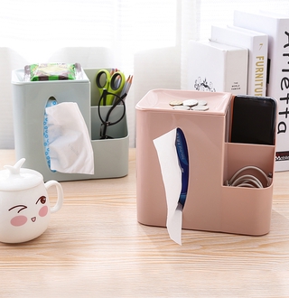 Hộp đựng khăn giấy sáng tạo đa chức năng hộp bơm phòng khách phòng khách nhà ăn