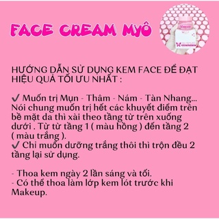 FACE CREAM 2 TẦNG MYÔ
