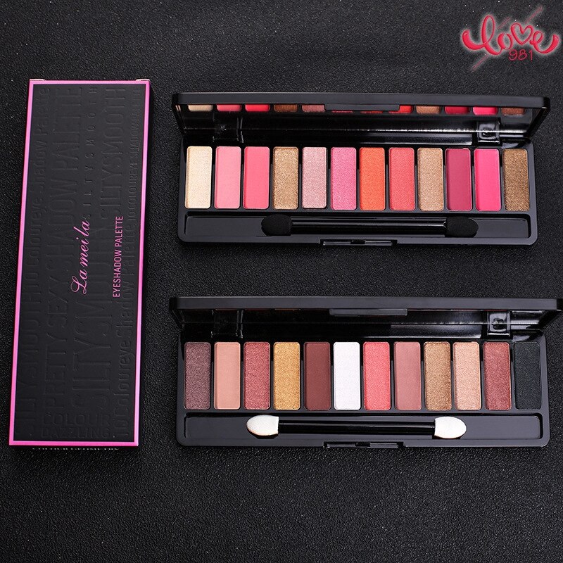 [Hàng mới về] Bảng phấn mắt 12 lì chống nước chống mồ hôi chống nhòe lâu trôi cho người mới bắt đầu | BigBuy360 - bigbuy360.vn