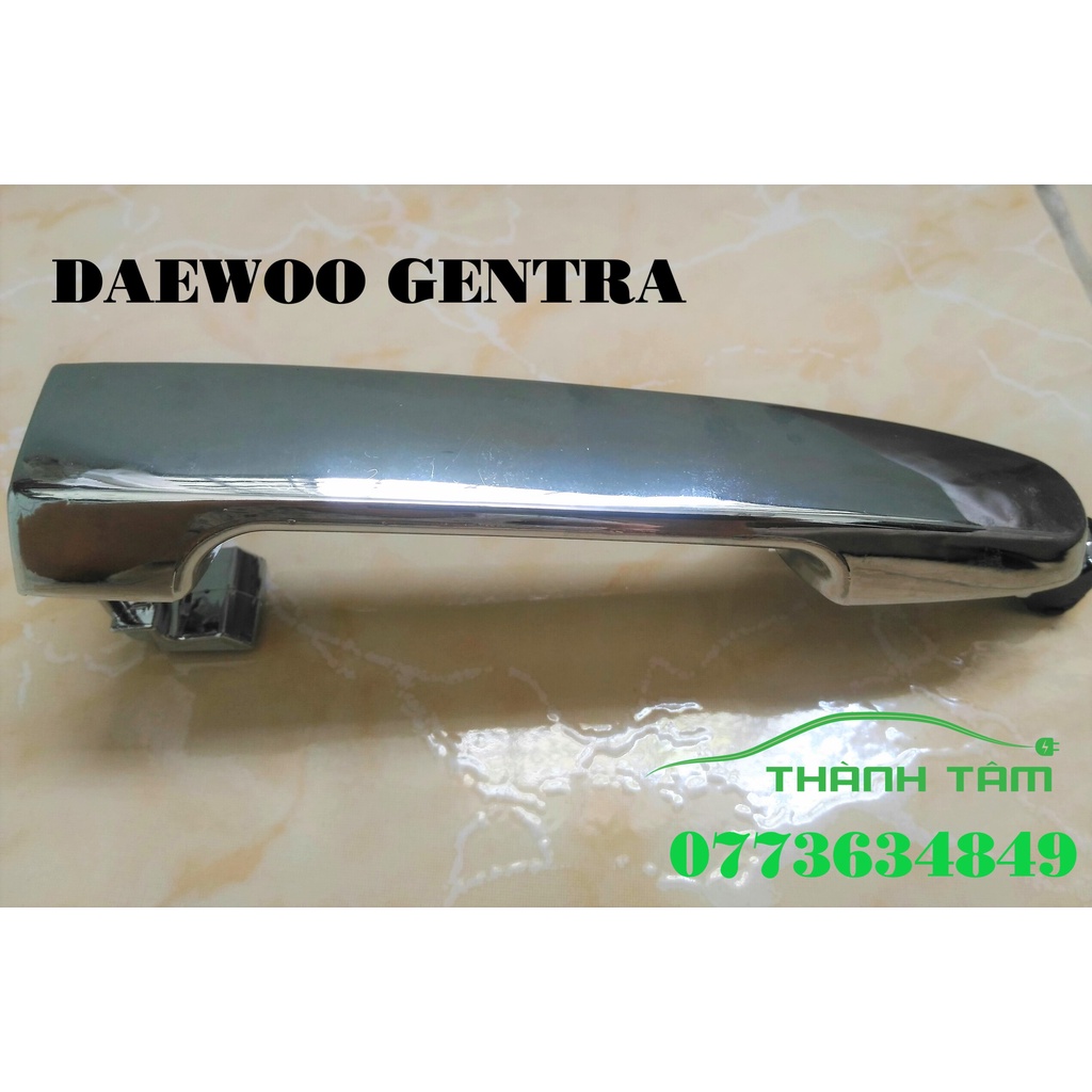 TAY MỞ CỬA NGOÀI DAEWOO GENTRA CÓ NÚT/ TAY NẮM CỬA NGOÀI DAEWOO GENTRA CÓ NÚT