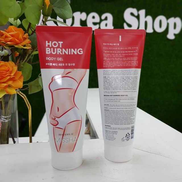 Gel tan mỡ Missha hot burning siêu hot