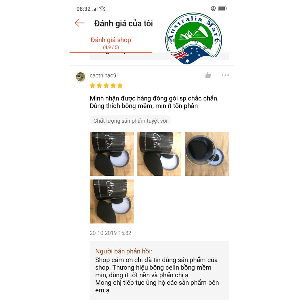 BÔNG MÚT ĐÔI CELIN siêu mềm, siêu đàn hồi | BigBuy360 - bigbuy360.vn