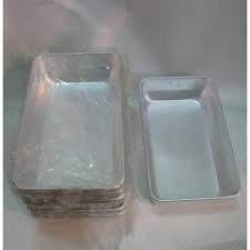 sét 2 khay làm đá nhôm loại trung 2kg