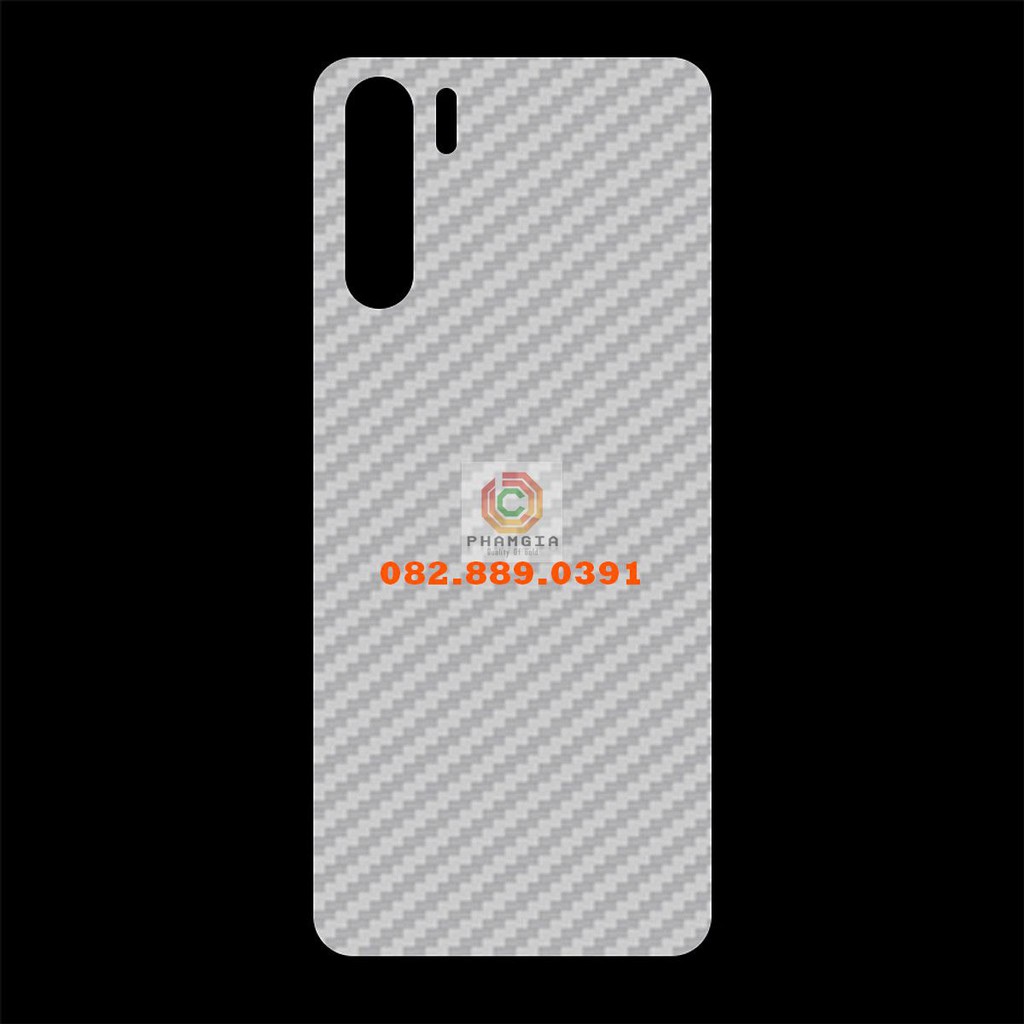 Miếng dán mặt lưng skin carbon Oppo A31 2020/ A91
