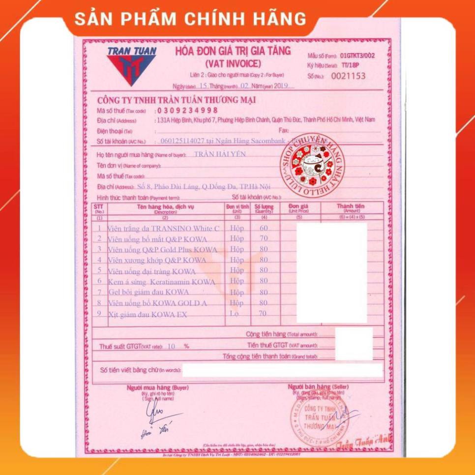 VIÊN UỐNG TRẮNG DA, MỜ NÁM TRANSINO WHITE C 60/120/240 VIÊN NHẬT BẢN (Japan Domestic) | Thế Giới Skin Care