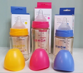 Bình sữa UBMOM PPSU cổ rộng 260ml
