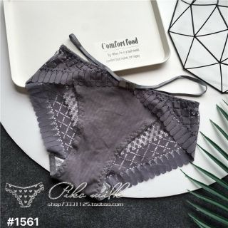 Quần lót ren thun gân dây đôi 2 bên eo
