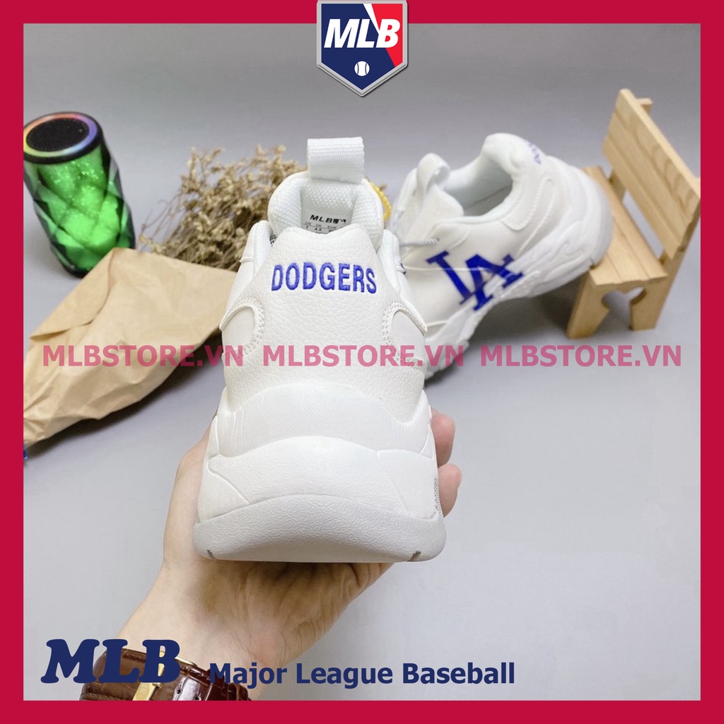 Giày MLB LA Nam Nữ, Giày Sneaker LA Thể Thao Đế 2 Lớp Tăng Chiều Cao 4CM Full Box | BigBuy360 - bigbuy360.vn