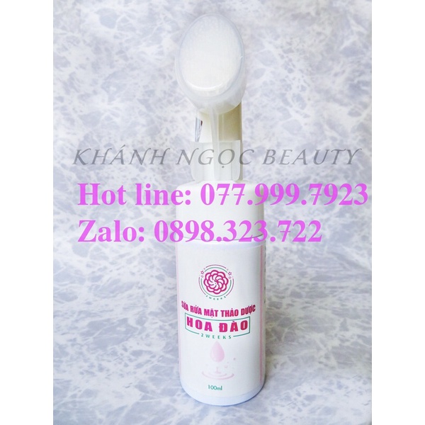 SỮA RỬA MẶT CAO HOA ĐÀO- CTY XUÂN XANH