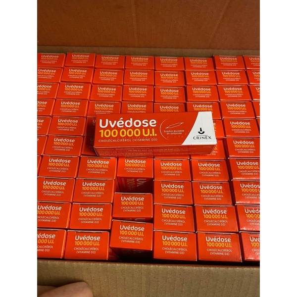 Vitamin D3 liều cao Uvedose 100000 UI Của Pháp