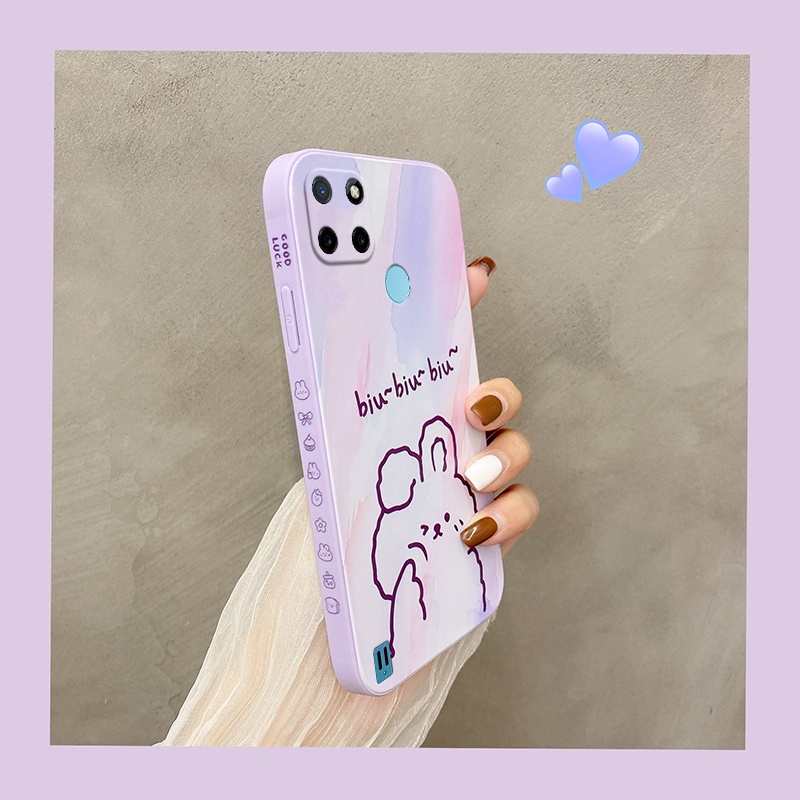 Ốp lưng Realme C21Y ốp lưng Realme C25Y Ốp Lưng Điện Thoại Silicon Mềm Chống Rơi Hình Tranh Sơn Dầu Đơn Giản Cho Realme C21Y Realme C25Y