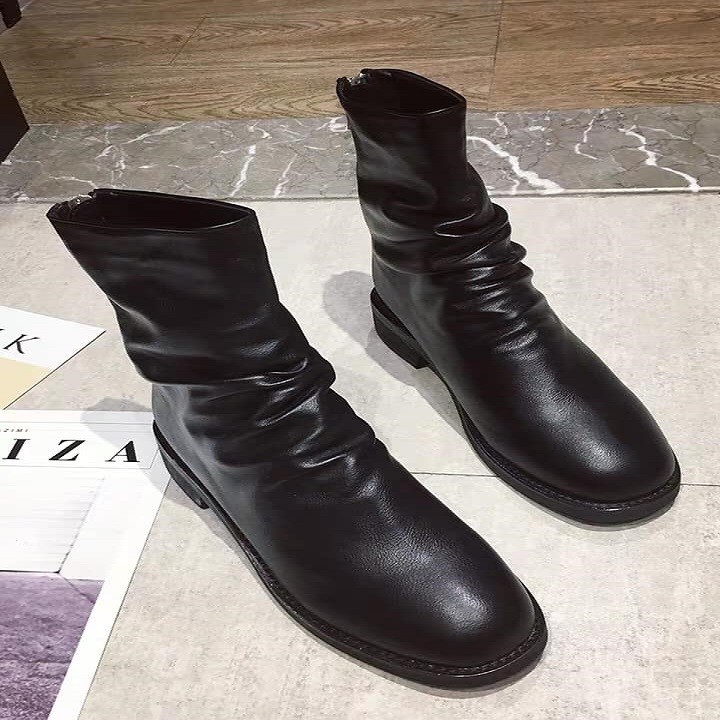 Giày bốt cổ thấp nữ xinh xắn | BigBuy360 - bigbuy360.vn