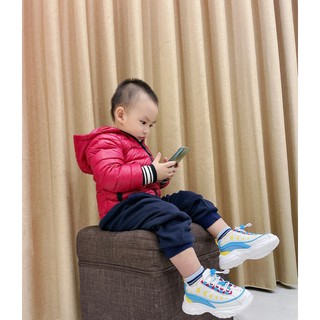 Sneaker phối xanh vàng - RABBITSHOP