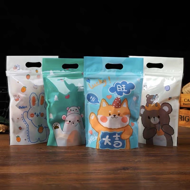 Set 50 túi zip cực dễ thương gồm 04 hình