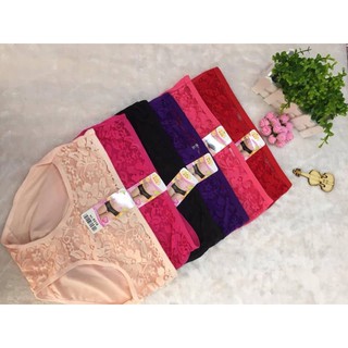 Combo 10 quần lót cotton phối ren fom to cực đẹp.