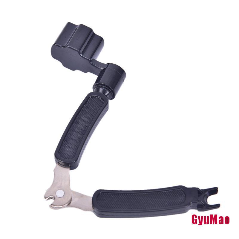 Bộ Dụng Cụ Lên Dây Đàn Ghi Ta 3 Trong 1 + Dụng Cụ Cắt Dây + Đồ Kéo Đàn Tiện Dụng