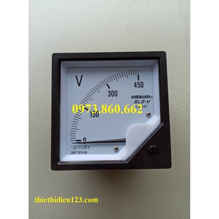 Đồng hồ đo điện áp vôn - dòng điện ampe - 6L2-A -Đồng hồ lắp đặt tủ điện