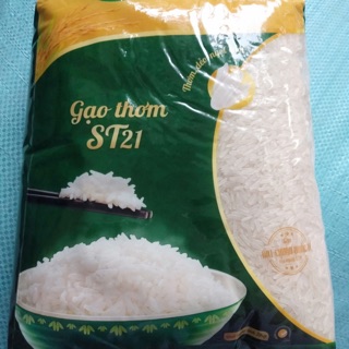 Gạo thơm xuất khẩu St21 gói 5kg