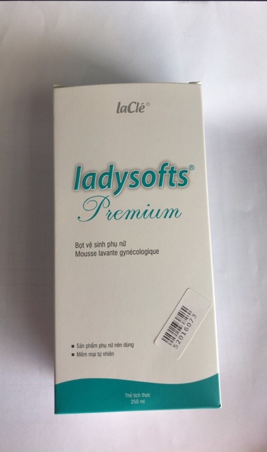 Bọt rửa phụ khoa cao cấp laClé Ladysoft Premium (250ml)