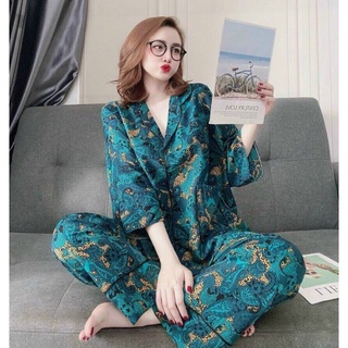 Đồ bộ pijama cánh dơi -Lụa mango cao cấp.