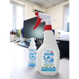 Chai xịt diệt khuẩn SAKKIN 500ml