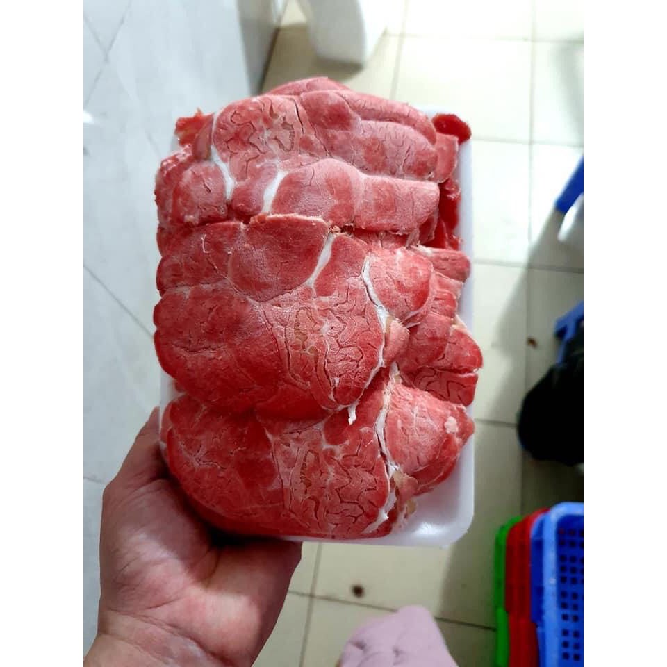 Bắp bò Úc thái lát tiện lợi khay 500g