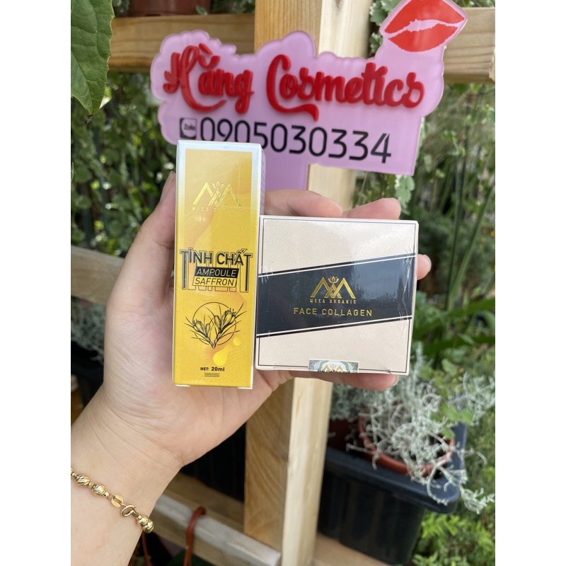 Combo Face Dna Cá Hồi và Tinh Chất Saffron