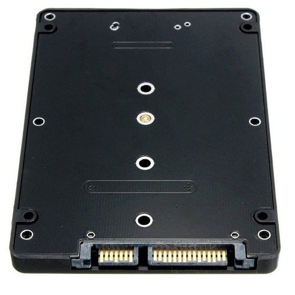 Hộp Chuyển Đổi M.2 Ngff Sata 3.0 Ssd 6gbps 2.5 Inch M2 Màu Đen | BigBuy360 - bigbuy360.vn
