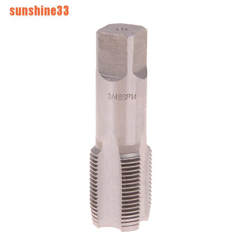 G1/8 1/4 3/8 1/2 3/4 HSS Taper Pipe Tap BSP Metal Screw Thread Cutting To