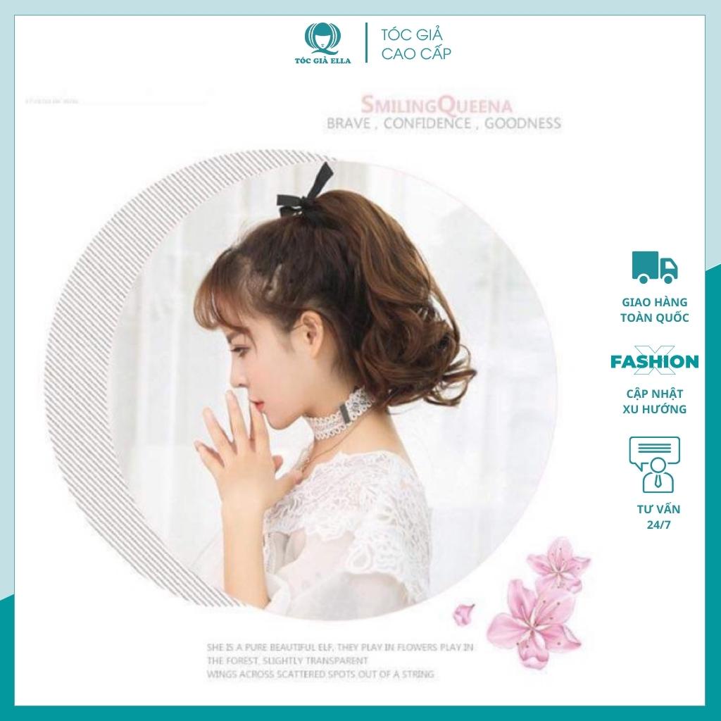Tóc giả cột ngắn 25cm