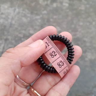 Cột tóc Lò xo màu đen cở nhí,đường kính 3cm-3.5cm(1 sợi)