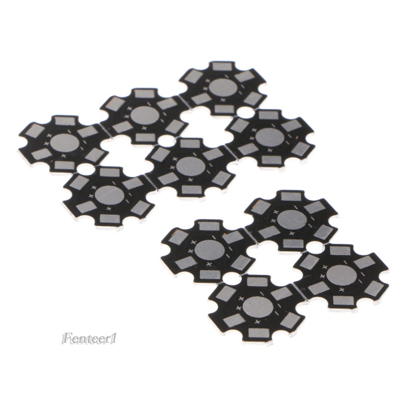 [FENTEER1] 10Pcs High Power 1W/3W/5W LED Lamp Heatsink Heat Sink Aluminum Base Plate | BigBuy360 - bigbuy360.vn