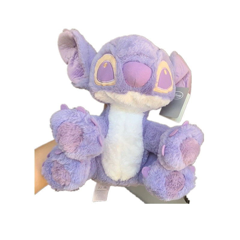 Thú Nhồi Bông Hình Nhân Vật Stitch Màu Tím Dễ Thương