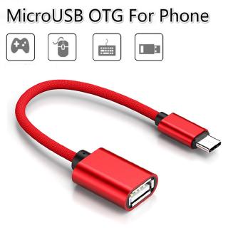 【vl】USB OTG Adapter Cable USB Female To Micro USB Male Converter