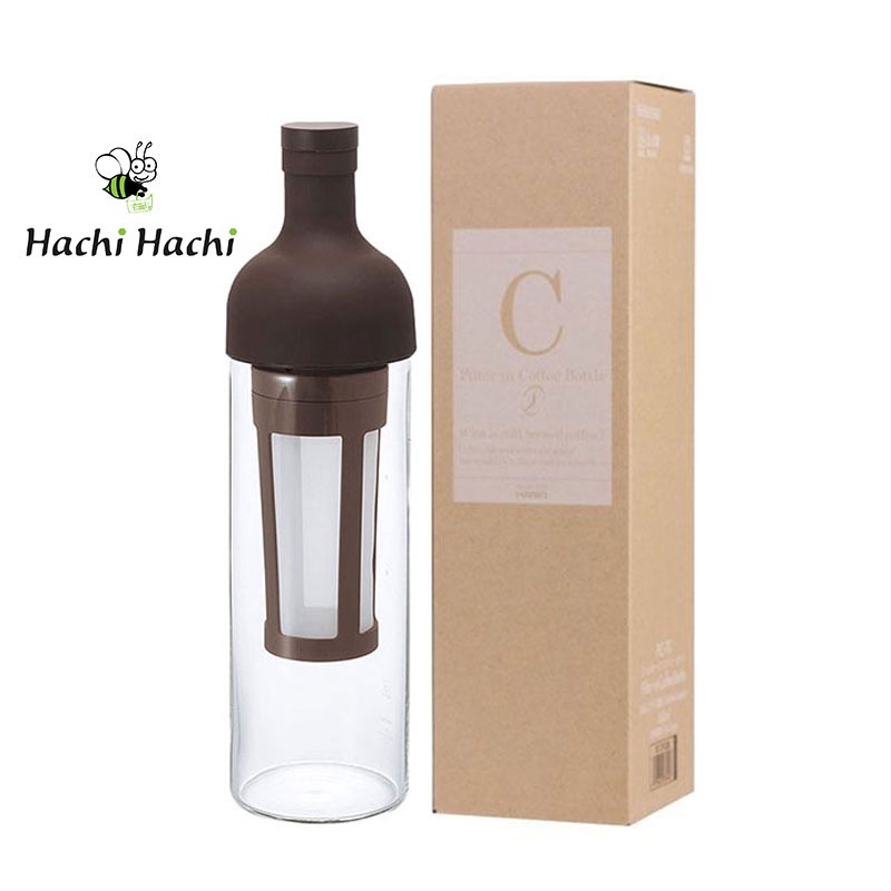 Bình pha cà phê Cold Brew Hario FIC-70-CBR 650ml (Màu nâu) - Hachi Hachi Japan Shop