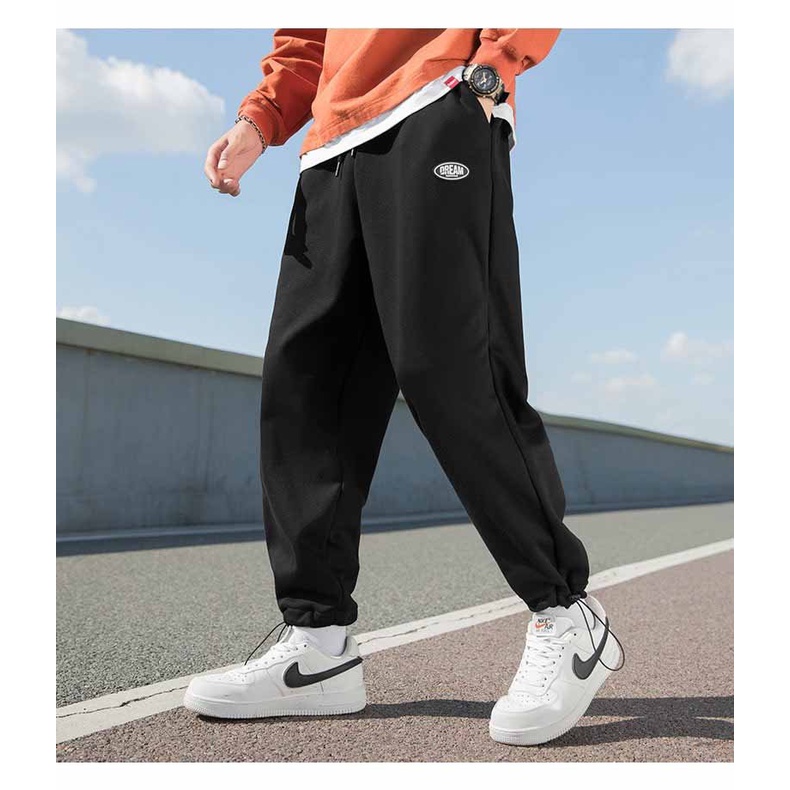 ⚡ FREESHIP ⚡ Quần jogger nam nữ ống xuông from rộng dây rút bo gấu vải PE thời trang cao cấp