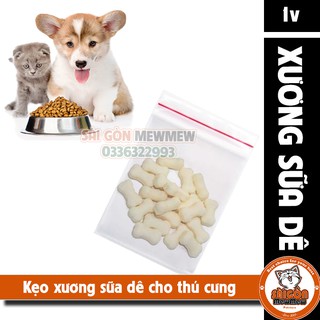 Kẹo xương sữa dê bổ sung canxi cho chó, mèo, hamster, bọ Lẻ 1 viên