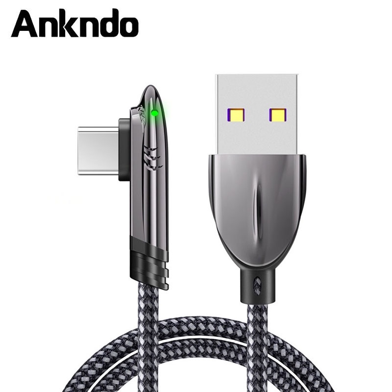 Dây cáp sạc nhanh Ankndo Type C Ankndo 66W 6A chất lượng cao thích hợp cho 13 Huawei Xiaomi