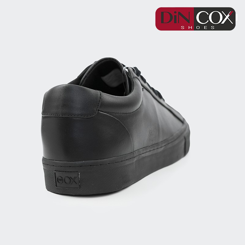 Giày Sneaker Da Unisex DINCOX D20 Năng Động Cá Tính Black