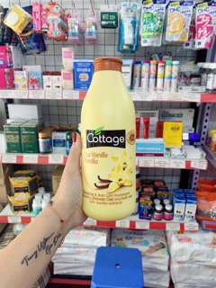 Sữa tắm Cottage pháp 750ml