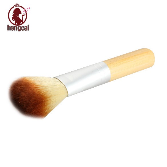 4pcs Earth-Friendly Bamboo Makeup Brush Set Cosmetic Kit Powder Eyebrow Brushes